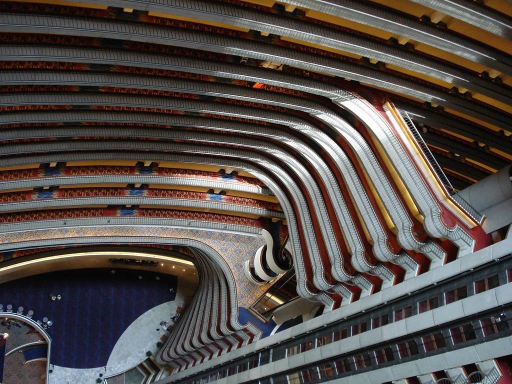 The atrium of the Atlanta Marriott Marquis