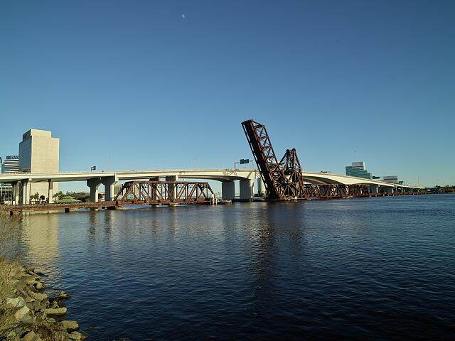 Downtown Jacksonville along the St. Johns River