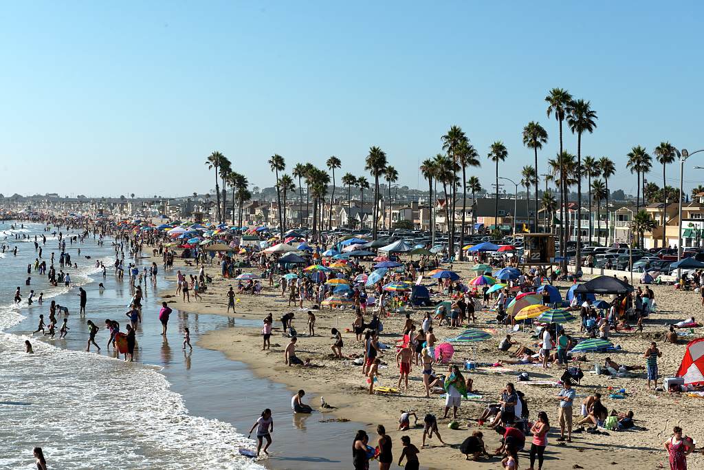 Newport Beach along the Orange County coast