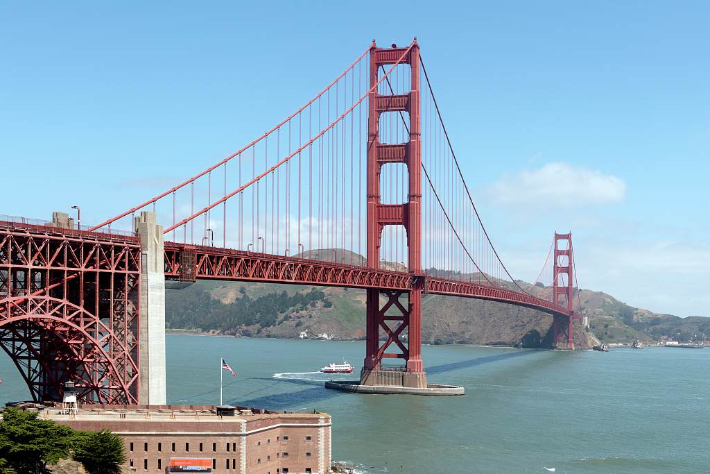 The Golden Gate Bridge in San Francisco