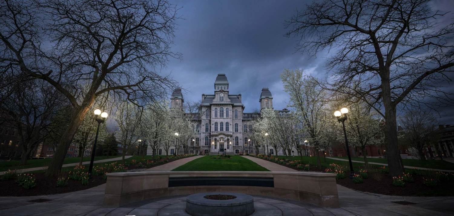 The Hall of Languages at Syracuse University