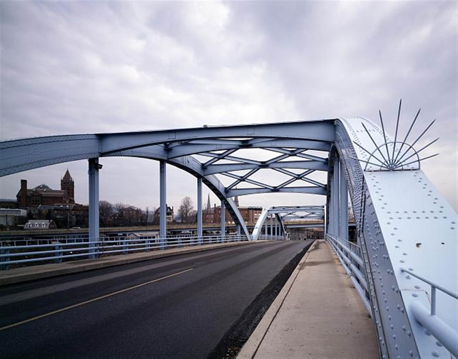 The Blue Bridge over the Potomac River near Cumberland, Maryland, close to Rocky Gap