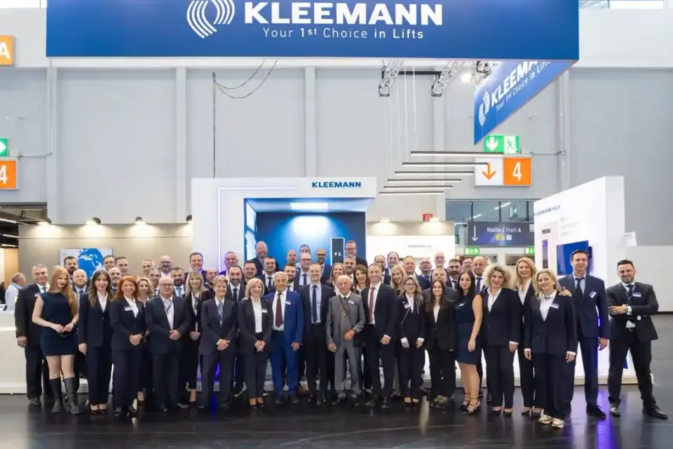 KLEEMANN booth by Purple Exhibits