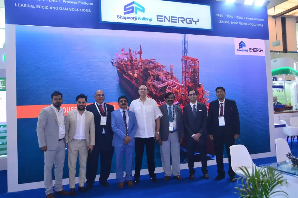 Shapoorji Pallonji booth by Purple Exhibits