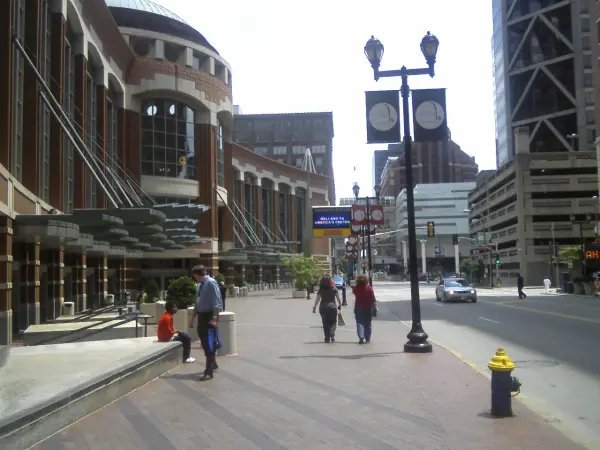 Exterior of America’s Center in St. Louis