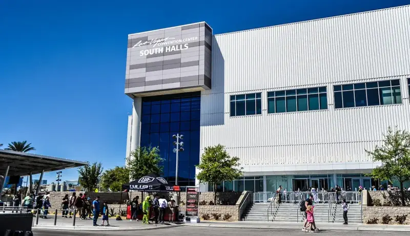 Las Vegas Convention Center South Halls photographed during LVL UP EXPO in 2025
