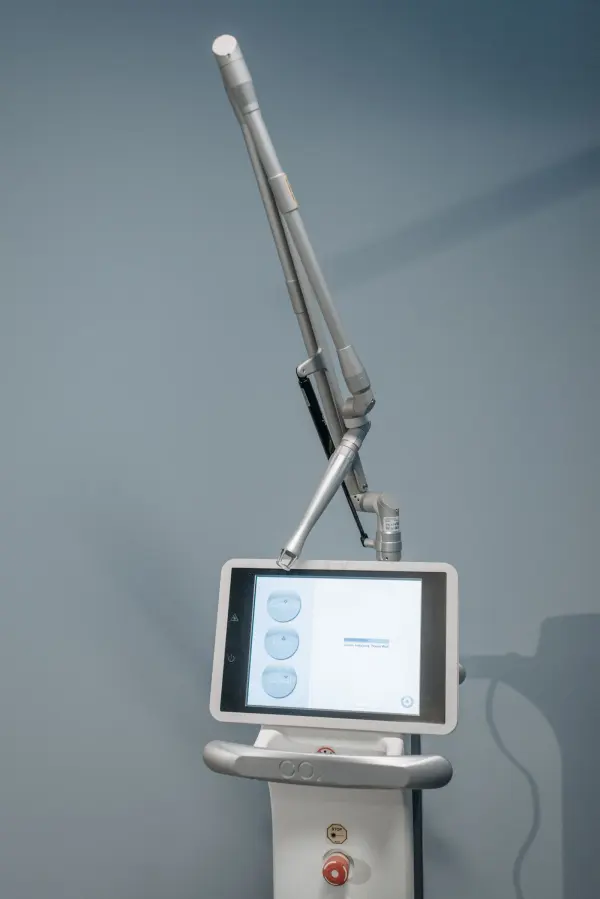 Medical laser device with a digital interface