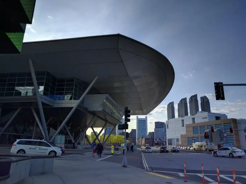 Boston convention center exterior