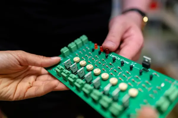 Circuit board examination; electronics engineering reference.