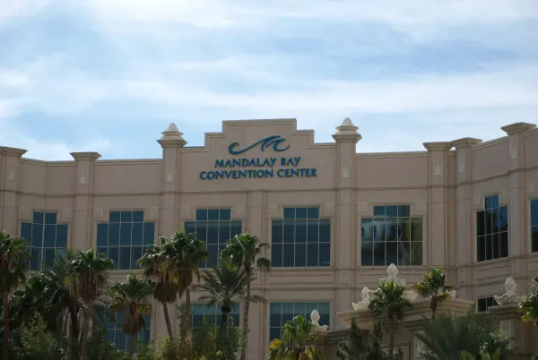 Mandalay Bay Convention Center exterior in Las Vegas