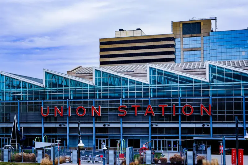 Union Station in Kansas City, a short walk from Crown Center
