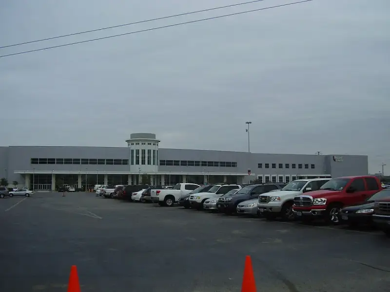 Exterior of Reliant Center at the Houston event complex