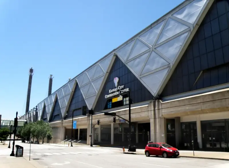 Kansas City Convention Center from West 13th Street