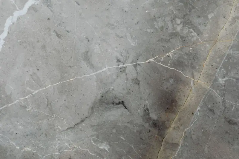 Gray marble tile with fine white veins