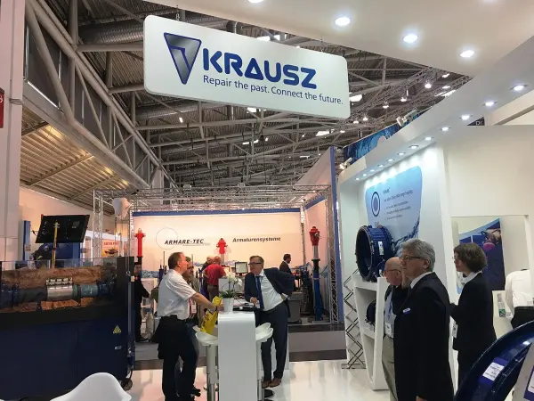 Exhibition scene at IFAT Munich in 2016