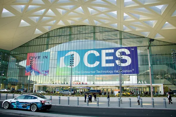 Las Vegas Convention Center West Hall during CES 2025