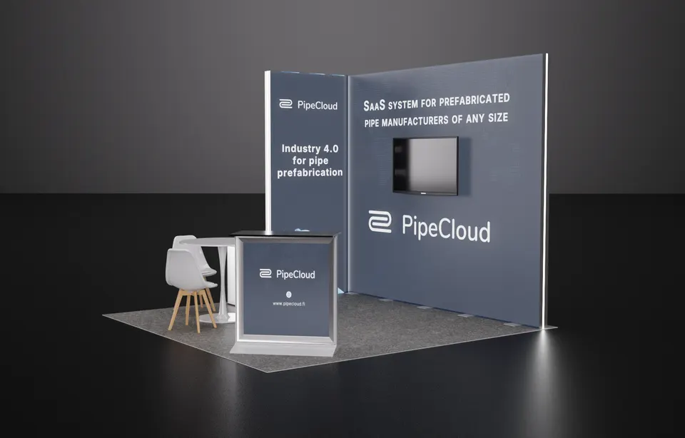 Visual Display Booth Layout RSAC 2027 Booth Design | San Francisco | Purple Exhibits