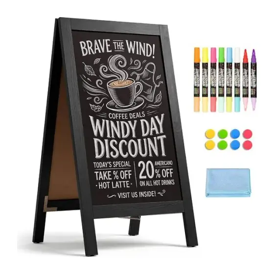 A-Frame Chalkboard Sign, 40" x 20"