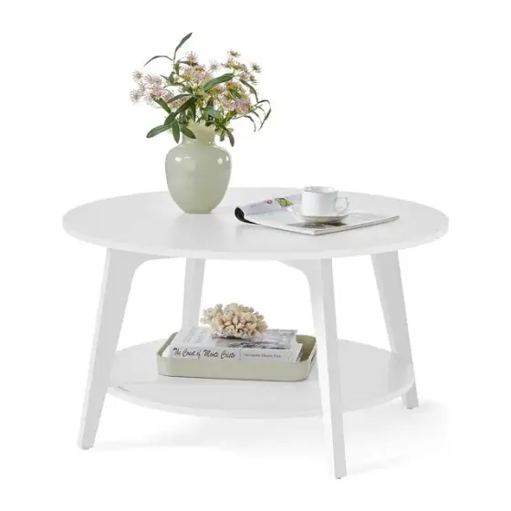 Two-Tier Round Coffee Table