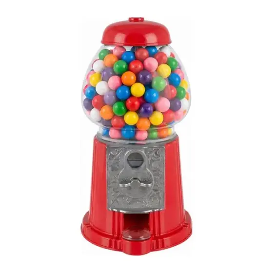 Vintage Gumball Machine, 11"