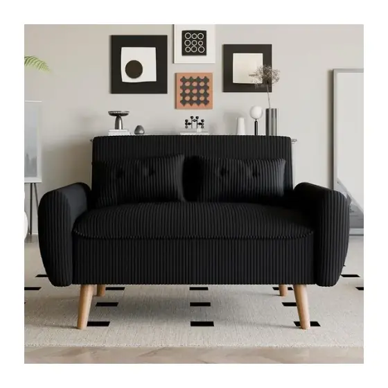 Small Modern Loveseat, 48"