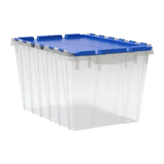 Stackable Storage Bin with Lid, 12 Gal
