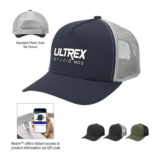 Recycled Cotton Mesh-Back Cap
