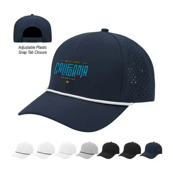 Water-Resistant Rope Cap