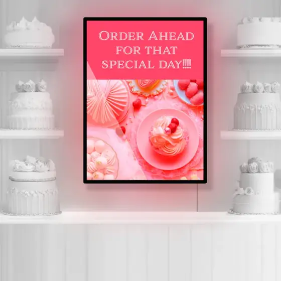 Backlit LED Frame