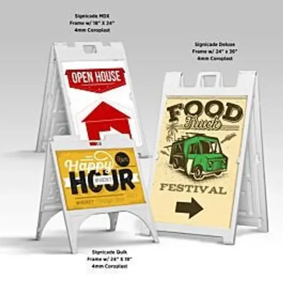 A-Frame Sidewalk Sign, 24" x 36"