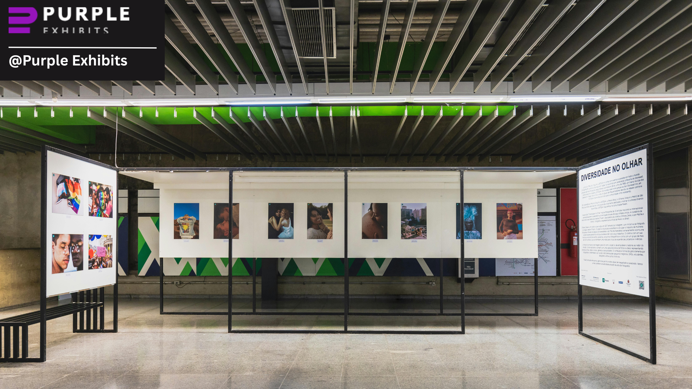 Modern exhibition display showcasing creative layouts by New York Booth Fabrication experts and experienced NYC Booth Builders in a public venue.