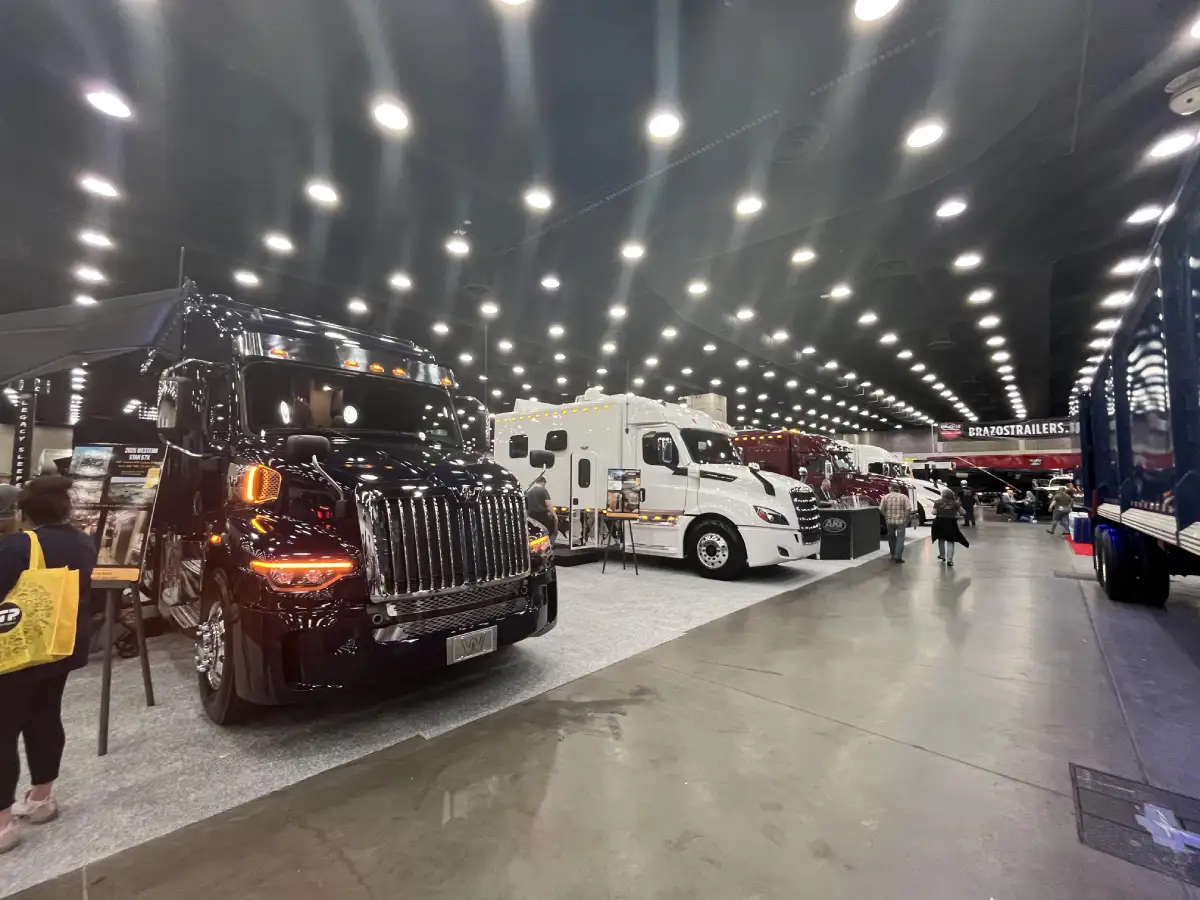 Texas Trucking Show in Dallas — exhibit services by Purple Exhibits