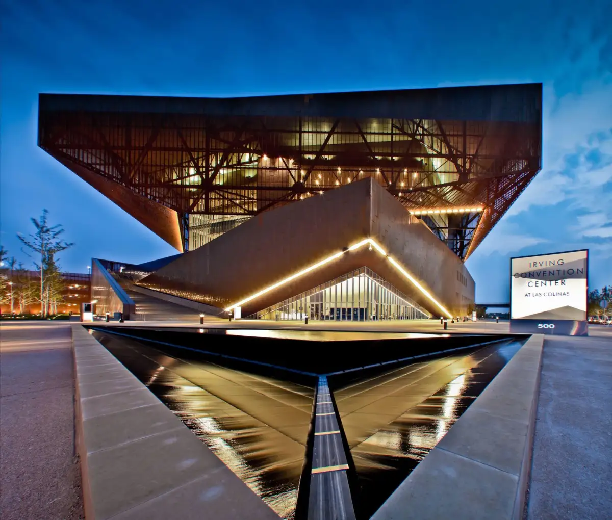 Irving Convention Center at Las Colinas in Dallas — trade show booth services by Purple Exhibits