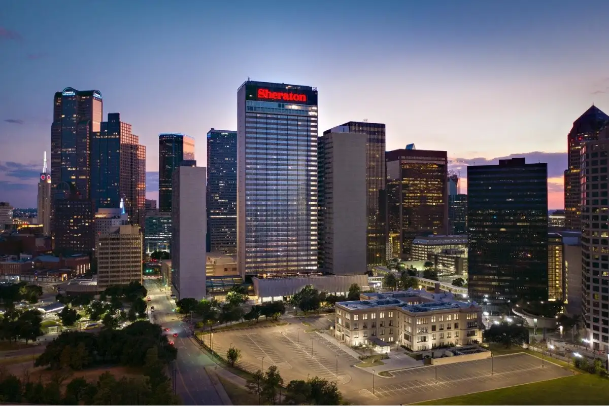 Sheraton Dallas Hotel Conference Center — trade show booth services by Purple Exhibits