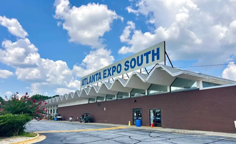 Atlanta Expo Center — trade show booth services by Purple Exhibits