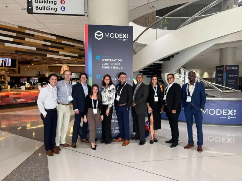 MODEX trade show in Atlanta — exhibit services by Purple Exhibits