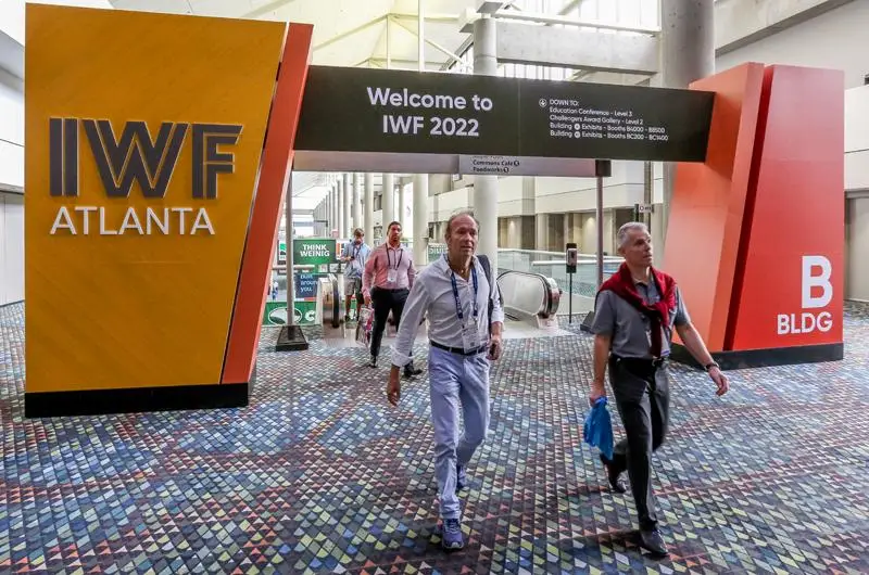 International Woodworking Fair (IWF) in Atlanta — exhibit services by Purple Exhibits