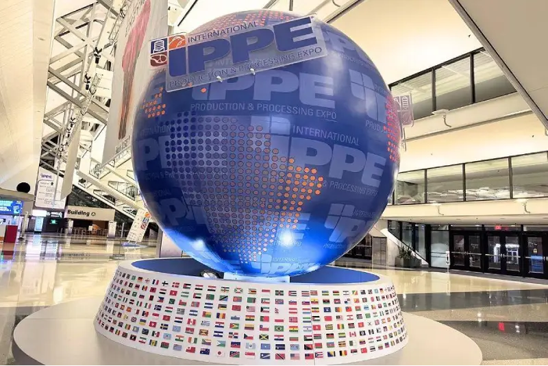 International Production & Processing Expo (IPPE) in Atlanta — exhibit services by Purple Exhibits