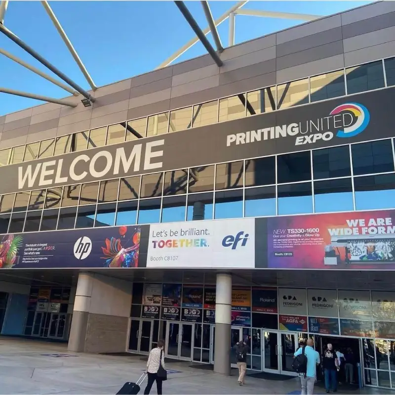 PRINTING United Expo in Atlanta — exhibit services by Purple Exhibits
