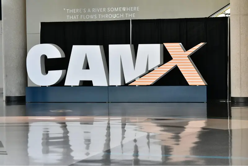 CAMX trade show in Atlanta — exhibit services by Purple Exhibits