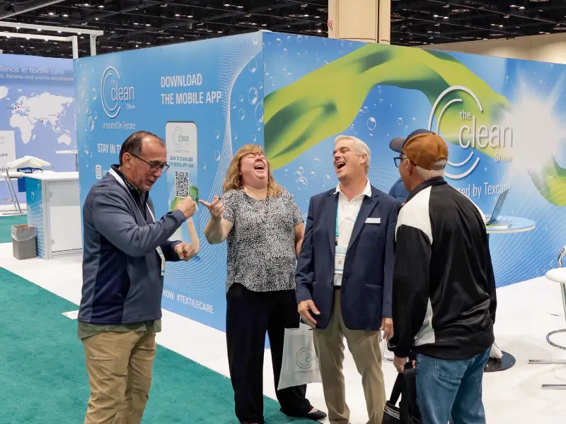 The Clean Show in Atlanta — exhibit services by Purple Exhibits