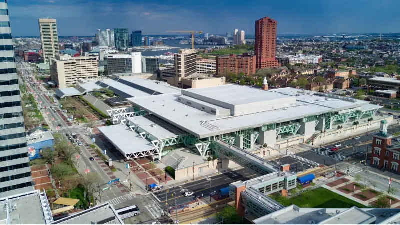 Baltimore Convention Center — trade show booth services by Purple Exhibits