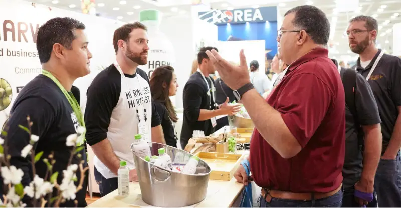 Natural Products Expo East in Baltimore — exhibit services by Purple Exhibits