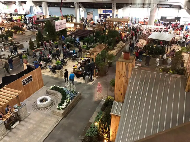 Maryland Home & Garden Show in Baltimore — exhibit services by Purple Exhibits