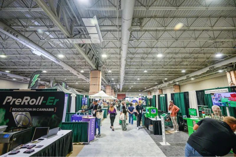 Maryland Cannabis Convention in Baltimore — exhibit services by Purple Exhibits