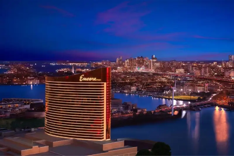 Encore Boston Harbor Event Center — trade show booth services by Purple Exhibits
