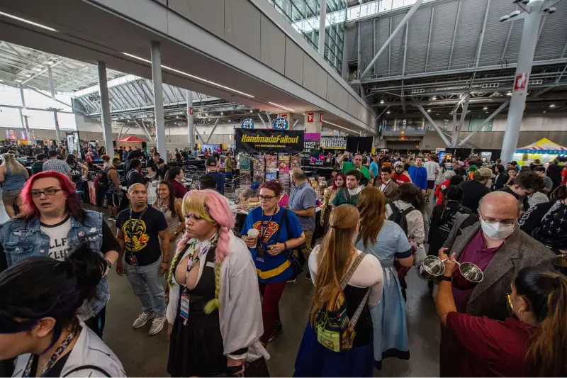 Fan Expo Boston — trade show booth services by Purple Exhibits