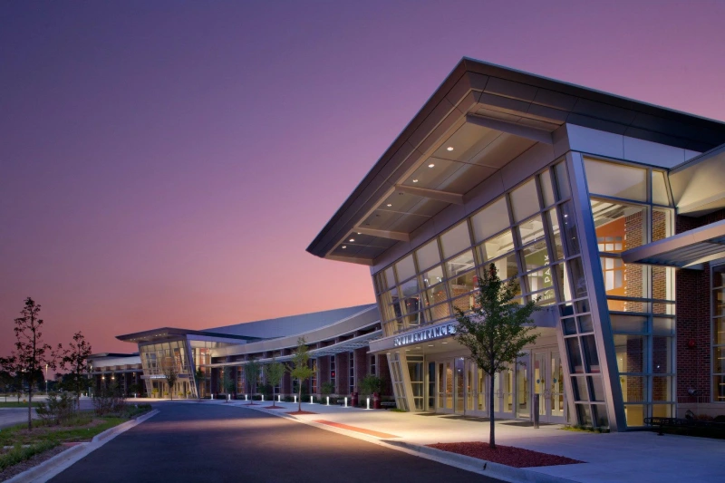 Tinley Park Convention Center in Chicago — trade show booth services by Purple Exhibits