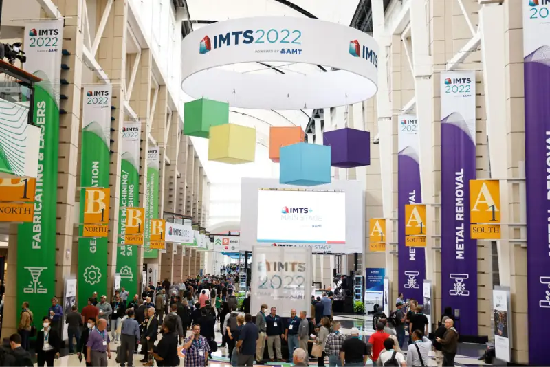 IMTS – International Manufacturing Technology Show in Chicago — exhibit services by Purple Exhibits