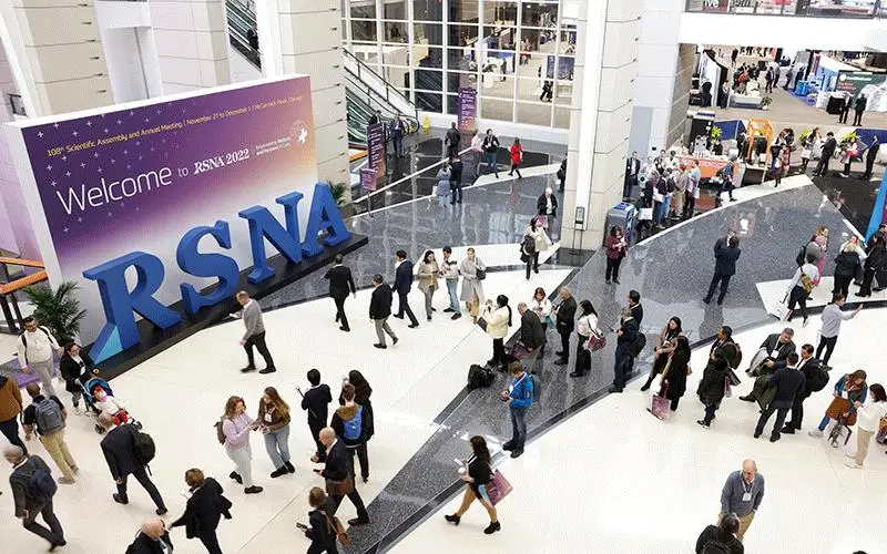 RSNA Annual Meeting in Chicago — exhibit services by Purple Exhibits
